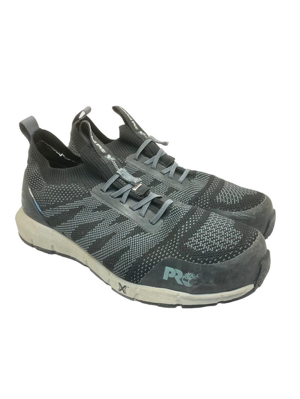 Timberland PRO A5V3Q Men's Radius CTCP Athletic Work Shoes Black/Grey Size 9.5W
